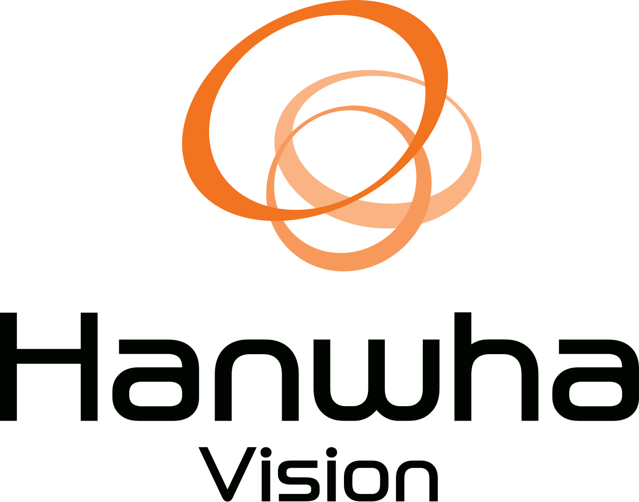 Hanwha Vision logo, KawaConnect reseller partner for enterprise surveillance systems